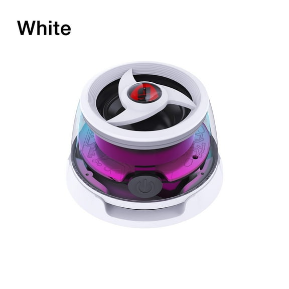 GENAI B25 Magnetic Bluetooth Speaker with Deep Bass, RGB Lights, Waterproof Mini Portable Speaker, Strong Magnet Mount for Fridge, Shower, Outdoor