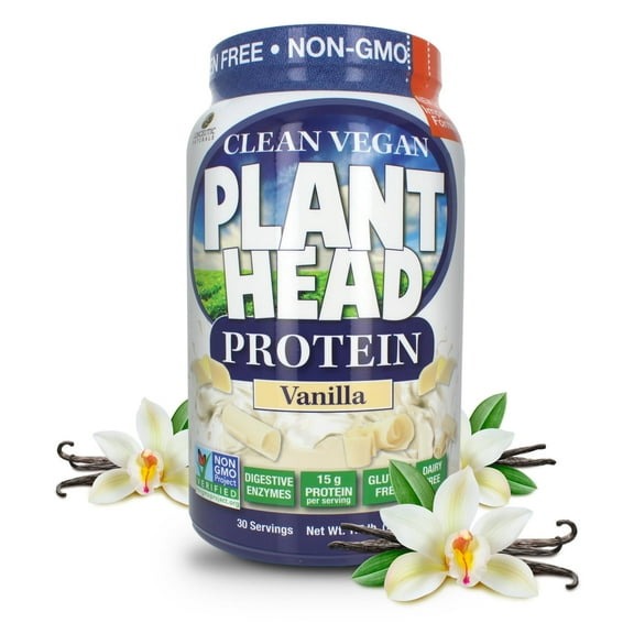 Plant Head Protein Vanilla 1.7 lbs (780g)