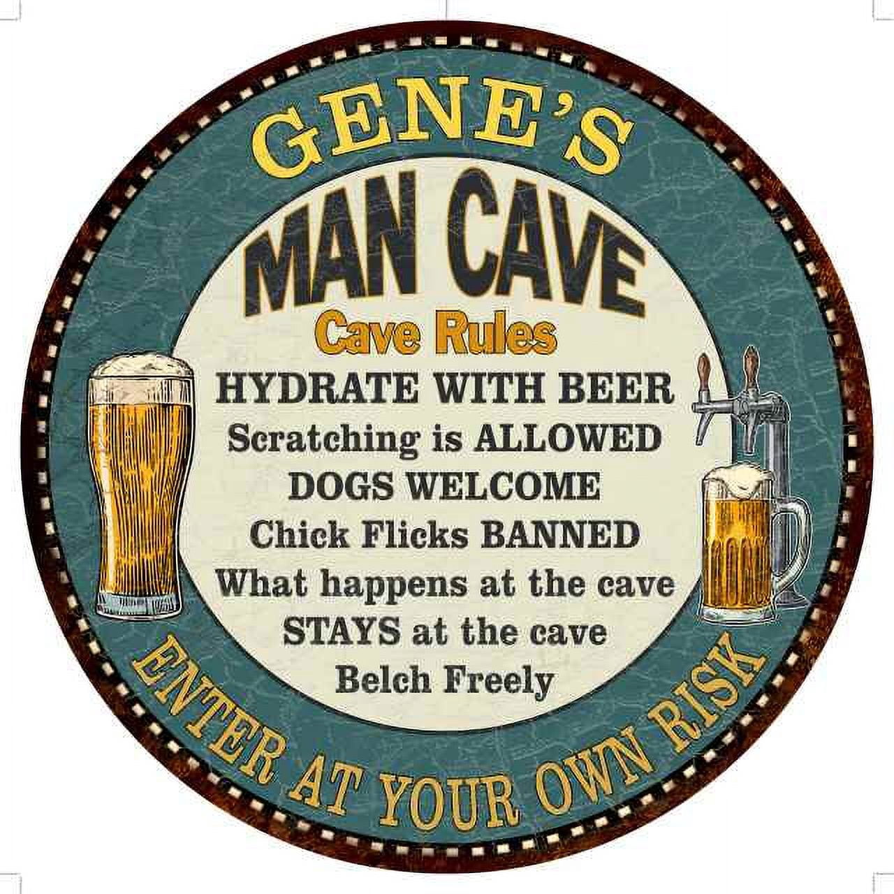 GENE'S Man Cave Rules 14