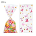 thumbnail image 1 of GENEMA 100 Pcs Cellophane Goody Bags Assortment for Holiday Treats Party Supplies Gift, 1 of 18