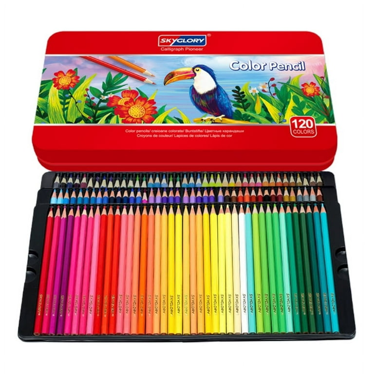 120pcs Oily Color Pencil Set Color Pencil Set