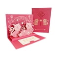 thumbnail image 1 of GENEMA 2022 Chinese New Year 3D Pop Up Card Cartoon Tiger Greeting Cards with Envelope for Spring Festival Party Decoration Handmade Gift, 1 of 11
