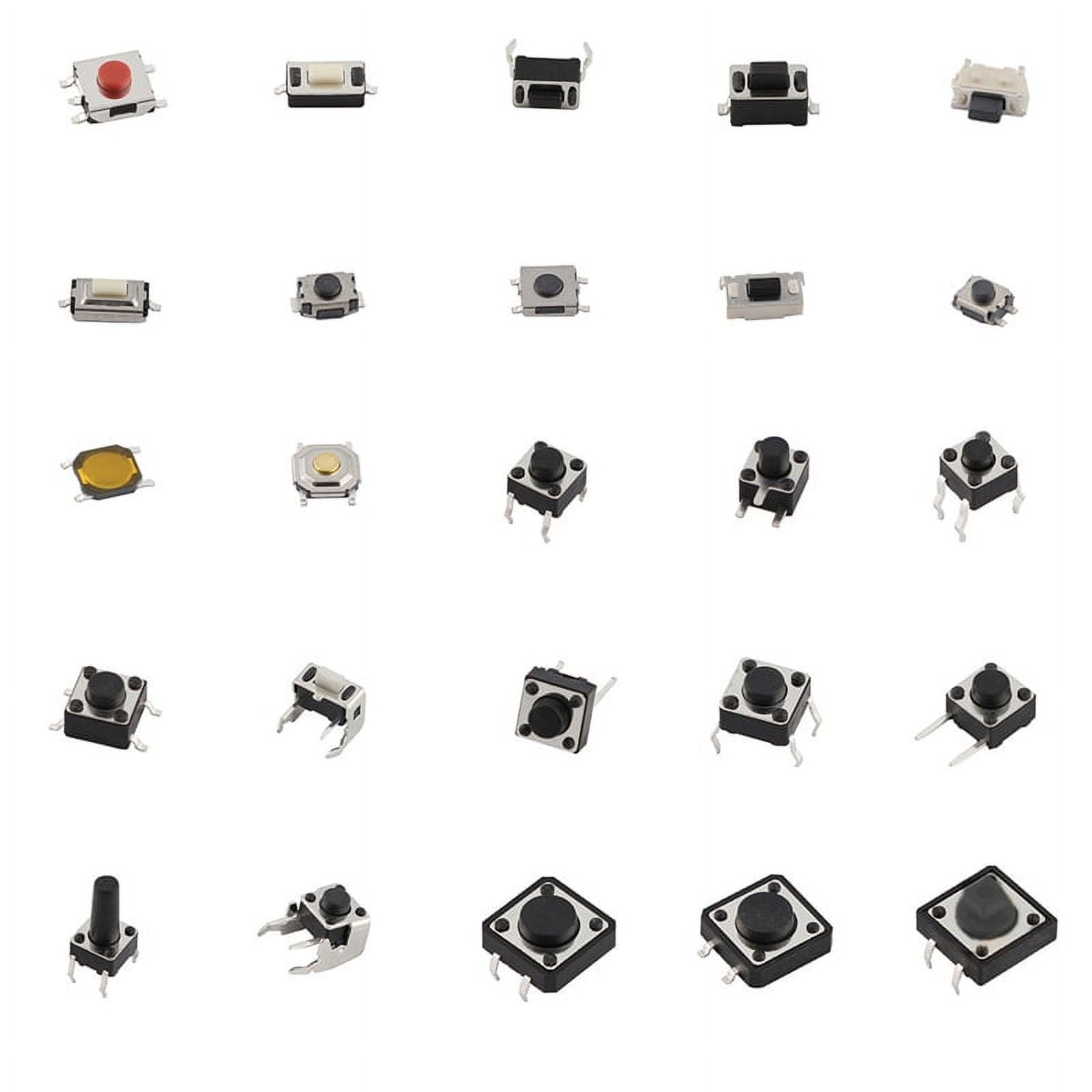 GENEMA 25Types Push Button Switch Tact Micro Momentary Tactile