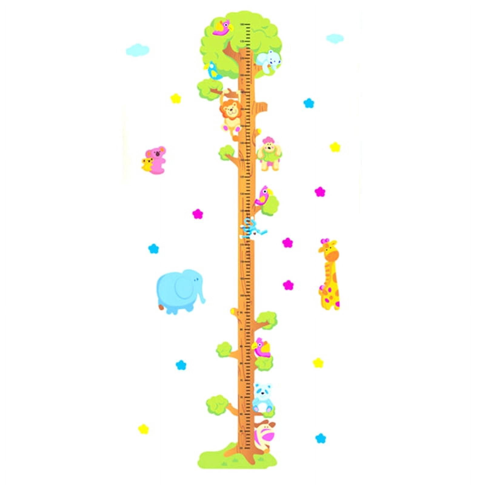 Child Measuring Height Clipart