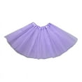 thumbnail image 1 of GENEMA Children Kids Girls Ballet Skirts Elastic Mesh Tutu Ballerina Dress Gymnastics Dancing Skirt Princess Pettiskirts Dance Tutus Dress Clothes, 1 of 19