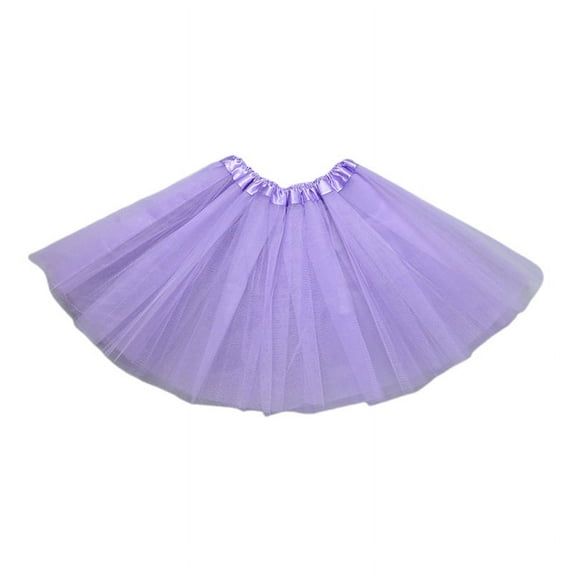GENEMA Children Kids Girls Ballet Skirts Elastic Mesh Tutu Ballerina Dress Gymnastics Dancing Skirt Princess Pettiskirts Dance Tutus Dress Clothes
