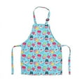 thumbnail image 1 of GENEMA Cute Kids Apron Adjustable Cotton Aprons for Boys Girls Children Bib Aprons for Artists Chef Baking Cooking Parent Child Apron (4-10 Years), 1 of 14