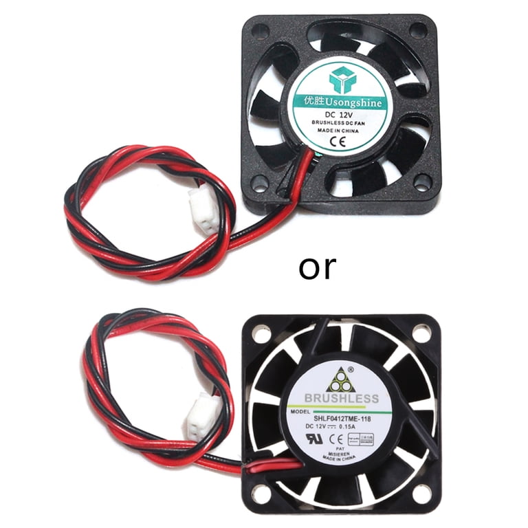 Dell 2-Pin Computer Case Fans 40mm X 10mm 12V DC Cooling Fan 4010 ...