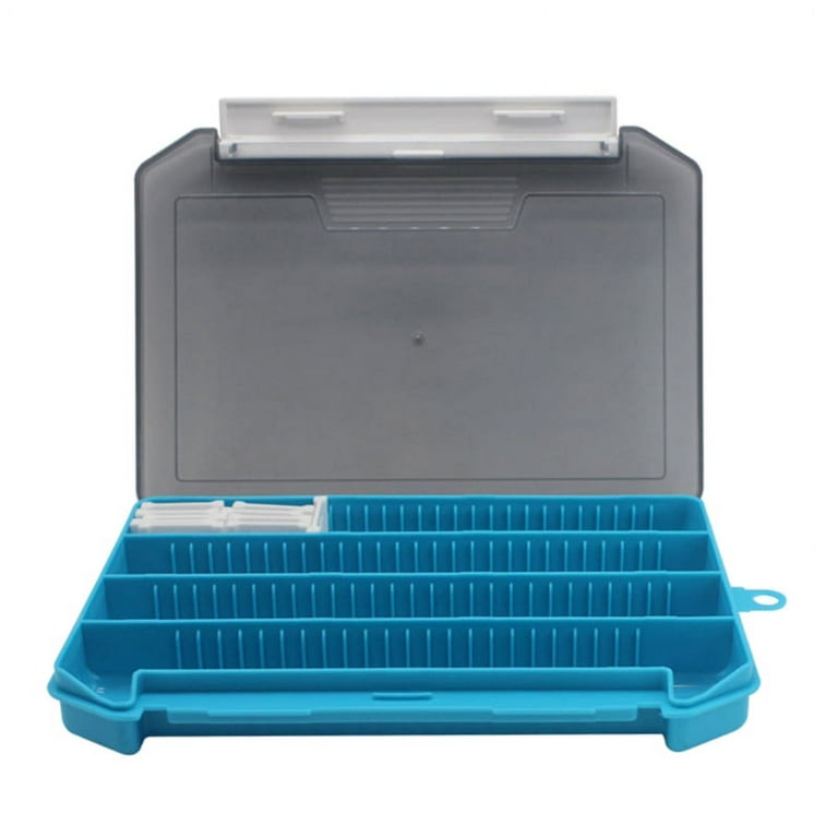 Fishing Tackle Box Storage Tray with Removable Dividers Fishing