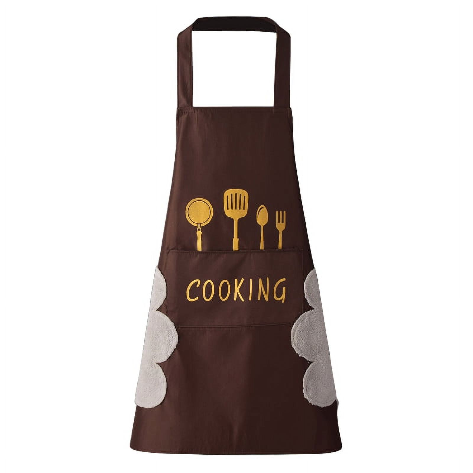 GENEMA Household Cooking Apron Men Women Oilproof Waterproof Adult