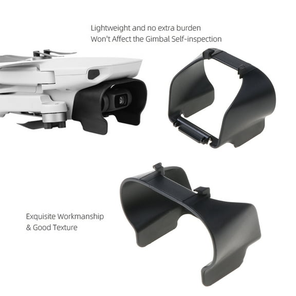 GENEMA Mini 2 Drone Anti-glare Camera Lens Hood Gimbal Lens Cover Sunshade Protective Shell for -DJI Mavic Mini 2 Drone Accessories