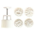 thumbnail image 1 of GENEMA Plastic Material Mooncake Mold 3D Dragon Fish Stamps Cookie Cutter Mould 150g DIY Baking Accessories Mid-Autumn Festival, 1 of 6