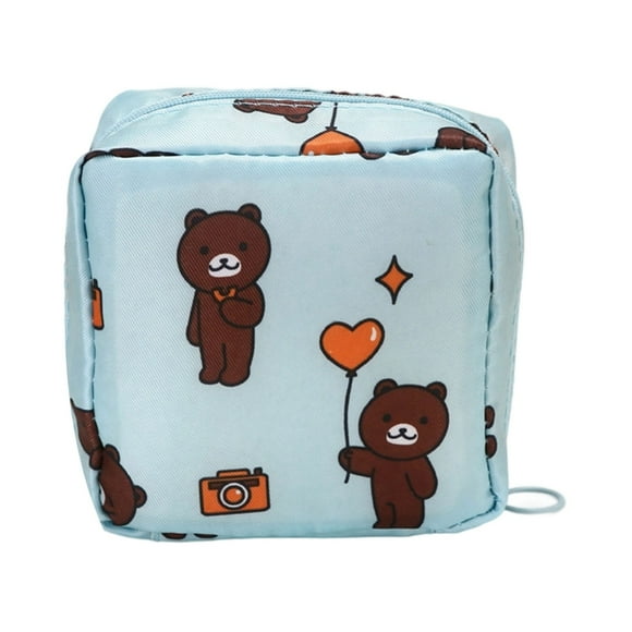 GENEMA Portable Feminine Hygiene Pad Organizers Pouches for Women Travel and Daily Use