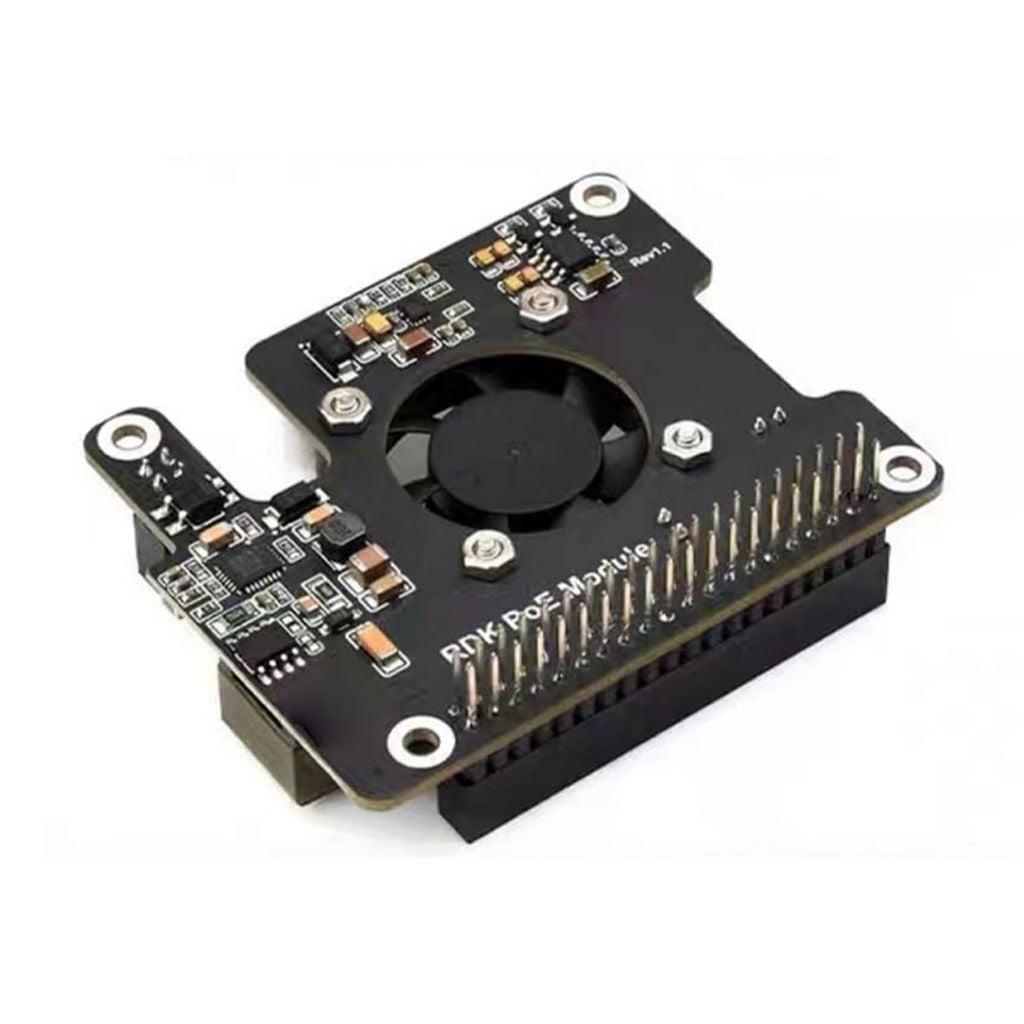 GENEMA Power Over Ethernet Expansion Board For RPi 5 and For RDK with ...