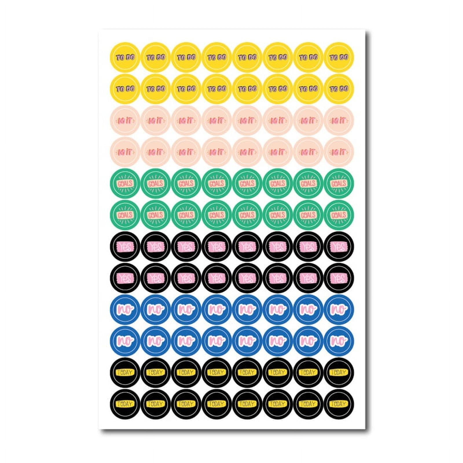 2210 Small Icon Productivity Planner Stickers - Mini Icons Value Pack -  Planner Accessories by Vladi Creative