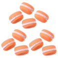 thumbnail image 1 of GENEMA Simulation Macaron Cake Artificial Resin Food Toys 10 Pcs Fake Food Model for DIY Handmade Keychain Phone Shell Accessories Supplies, 1 of 19