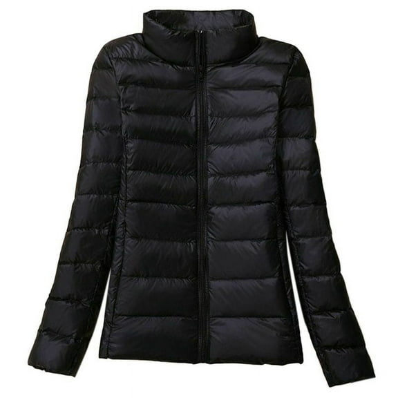GENEMA Uniqlo Style Women's Duck Down Lightweight Jacket Winter Outerwear Coat Puffer