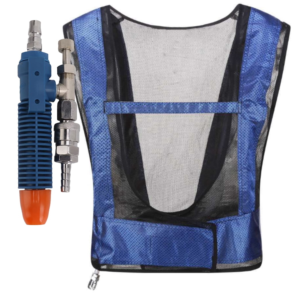 GENEMA Vortexes Tube Air Conditioner Waistcoat Air Compressed Cooling ...