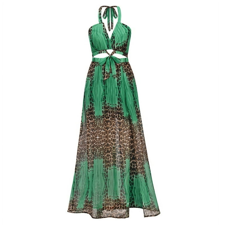 Chiffon Sleeveless V neck Split High waist Maxi Dresses Chiffon Sleeveless V neck Split High waist Maxi Dresses
