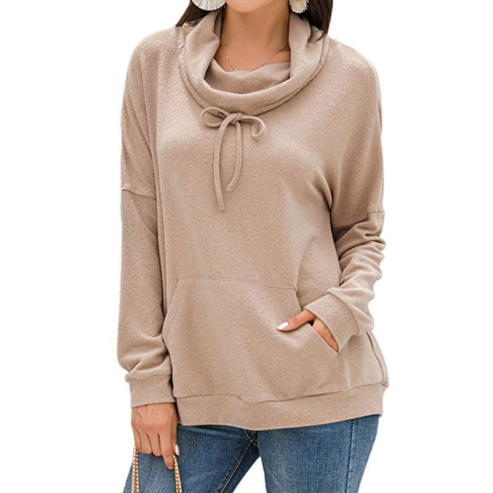 Long-Length Belted Tunic Sweatshirt For Summer main image 1