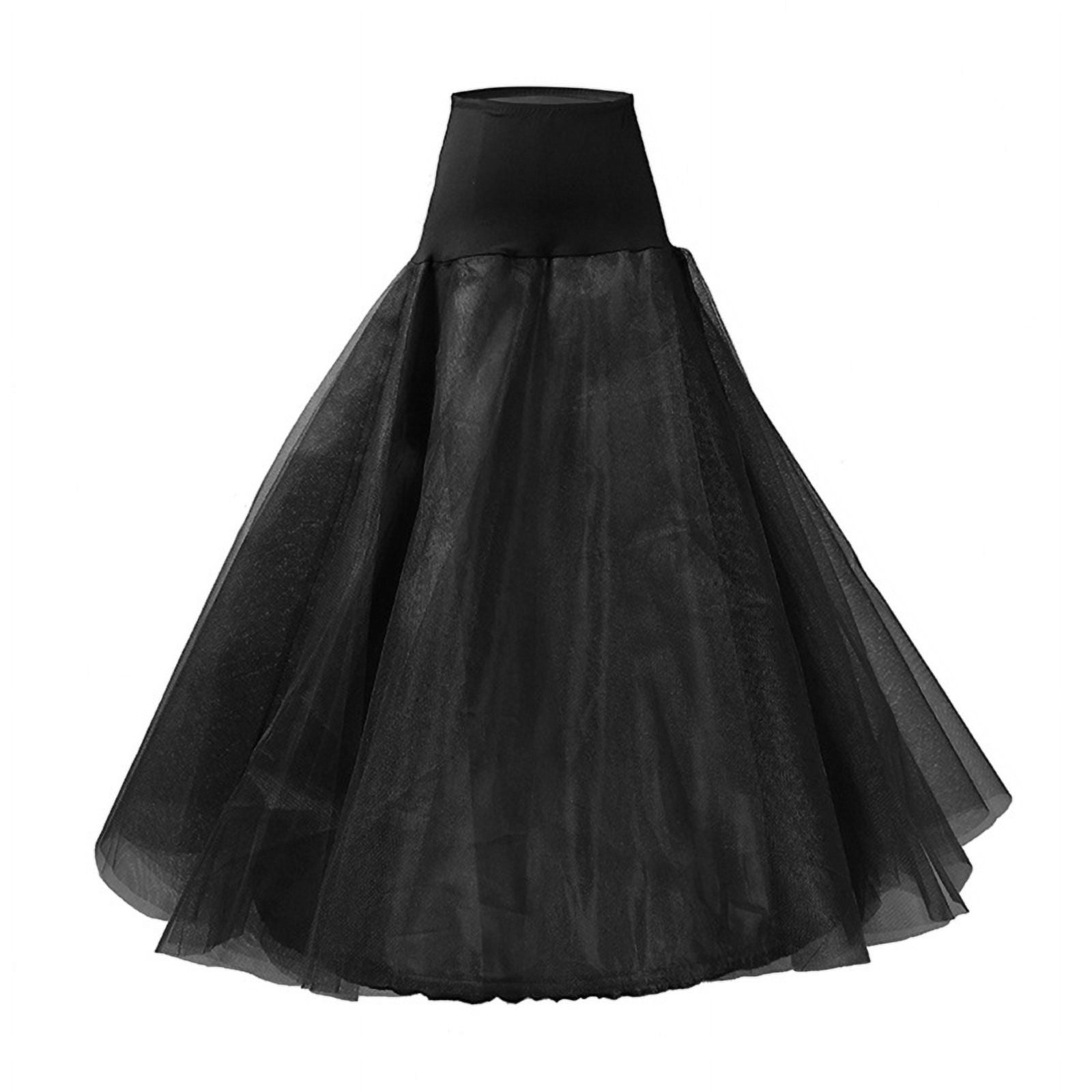 Lycra Waist Crinoline Petticoat Underskirt