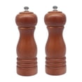 thumbnail image 1 of GENEMA Wood Salt And Pepper Grinder Set Acacia Wood Salt And Pepper Shaker Mill Kit Manual, 1 of 14