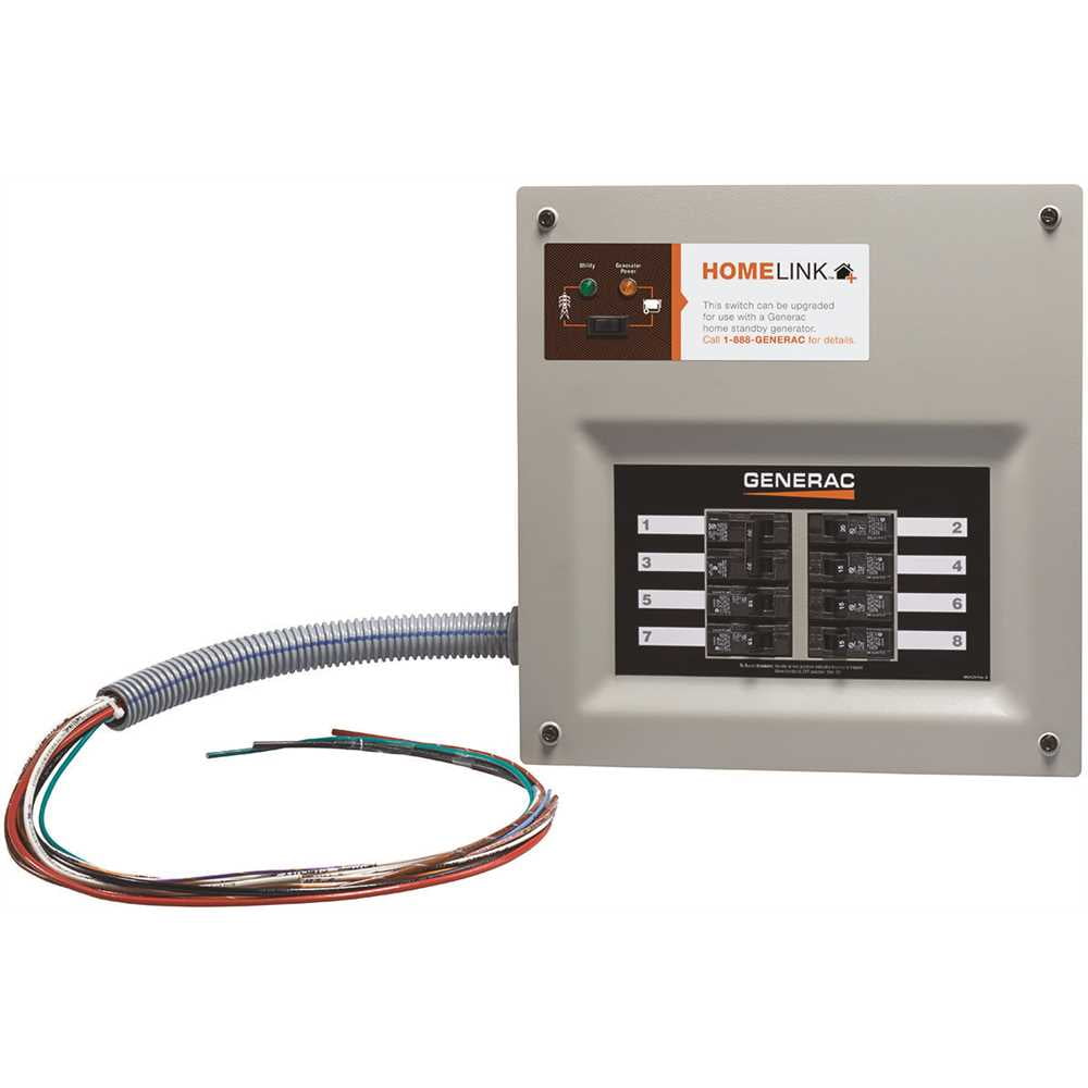 Generac 6852, Upgradable Manual Transfer Switch Electrical Switch