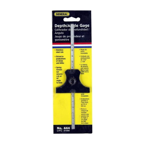 DEPTH GAGE ANGLE GAGE