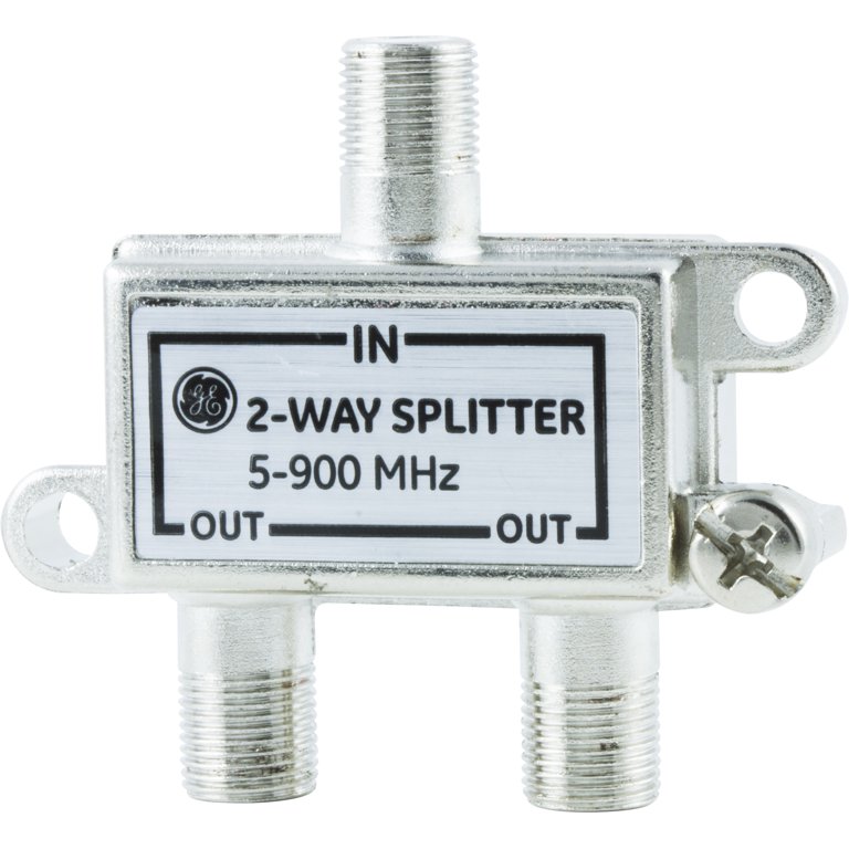 gengyib69　×2台　5%左右 GENERAL ELECTRIC 2-Way Signal Splitter, 8 Pack, 63543