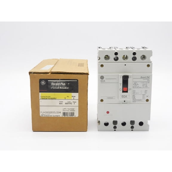 GENERAL ELECTRIC FBN36TE060RV 600VAC 60A NSMP