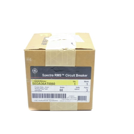 GENERAL ELECTRIC SEDA36AT0060 60A 600VAC NSFS