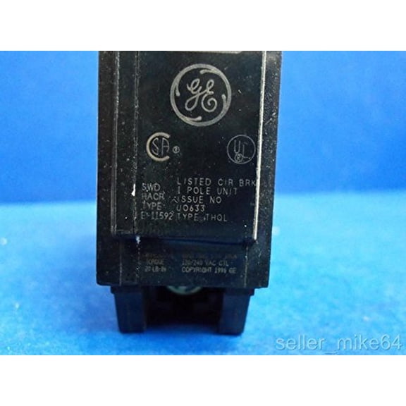 General Electric Circuit Breaker THQL1120 1 Pole - 120/240 Volts 20 Amps
