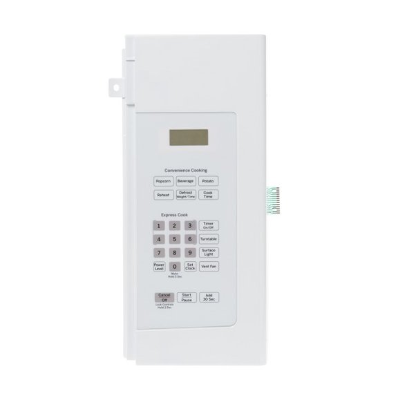 GENERAL ELECTRIC WB56X29974 WHITE CONTROL PANEL ASM WHITE LED (Genuine OEM Part)