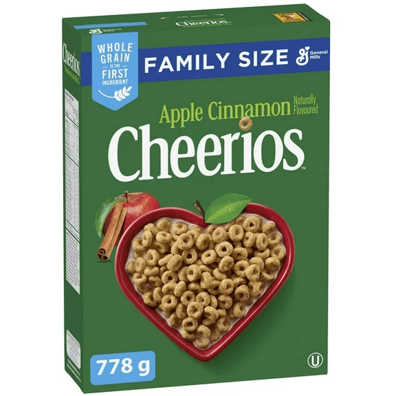 GENERAL MILLS APPLE CINNAMON CHEERIOS CEREAL