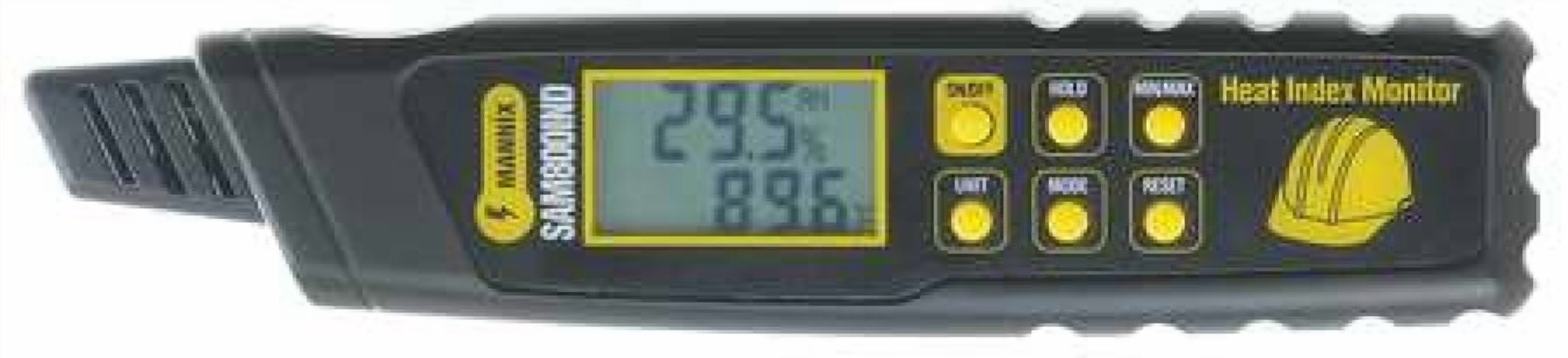 GENERAL SAM800IND Pocket Heat Monitor,32 to 122 Degrees F