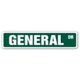 thumbnail image 1 of GENERAL Street Sign Childrens Name Room Sign | Indoor/Outdoor |  24" Wide, 1 of 5