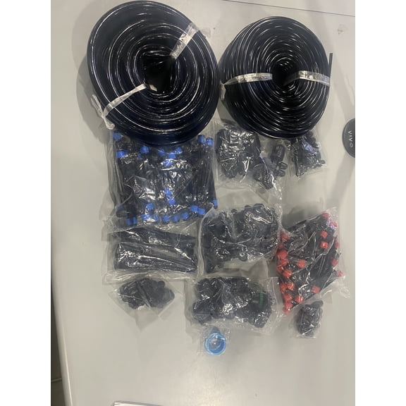 Open Box GENERIC 1/2" 60M MAINLINE DRIP IRRIGATION SYSTEM SET
