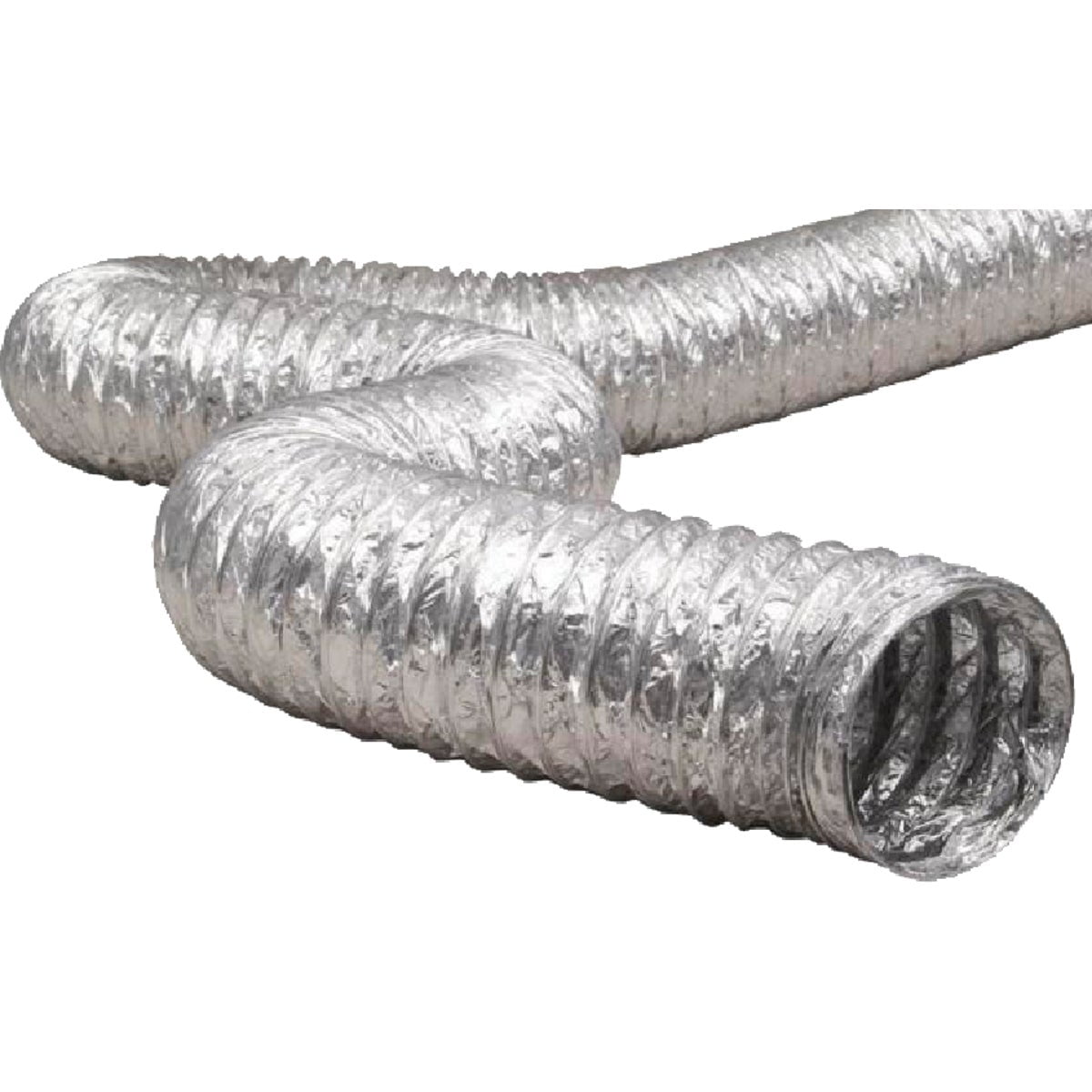 Generic Memory Aluminum Duct Proflex Foil - Fire-Resistant - 4 In x 50 Ft, Pack Of 1 — Residential Use, Standard Application