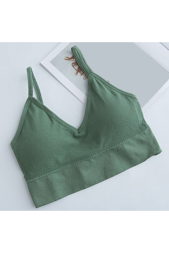 Bras Women Women's Underwear Bra Wire Tween Underwear OnePiece Bra Everyday Tween Underwear Wrap Chest Without Steel Bras