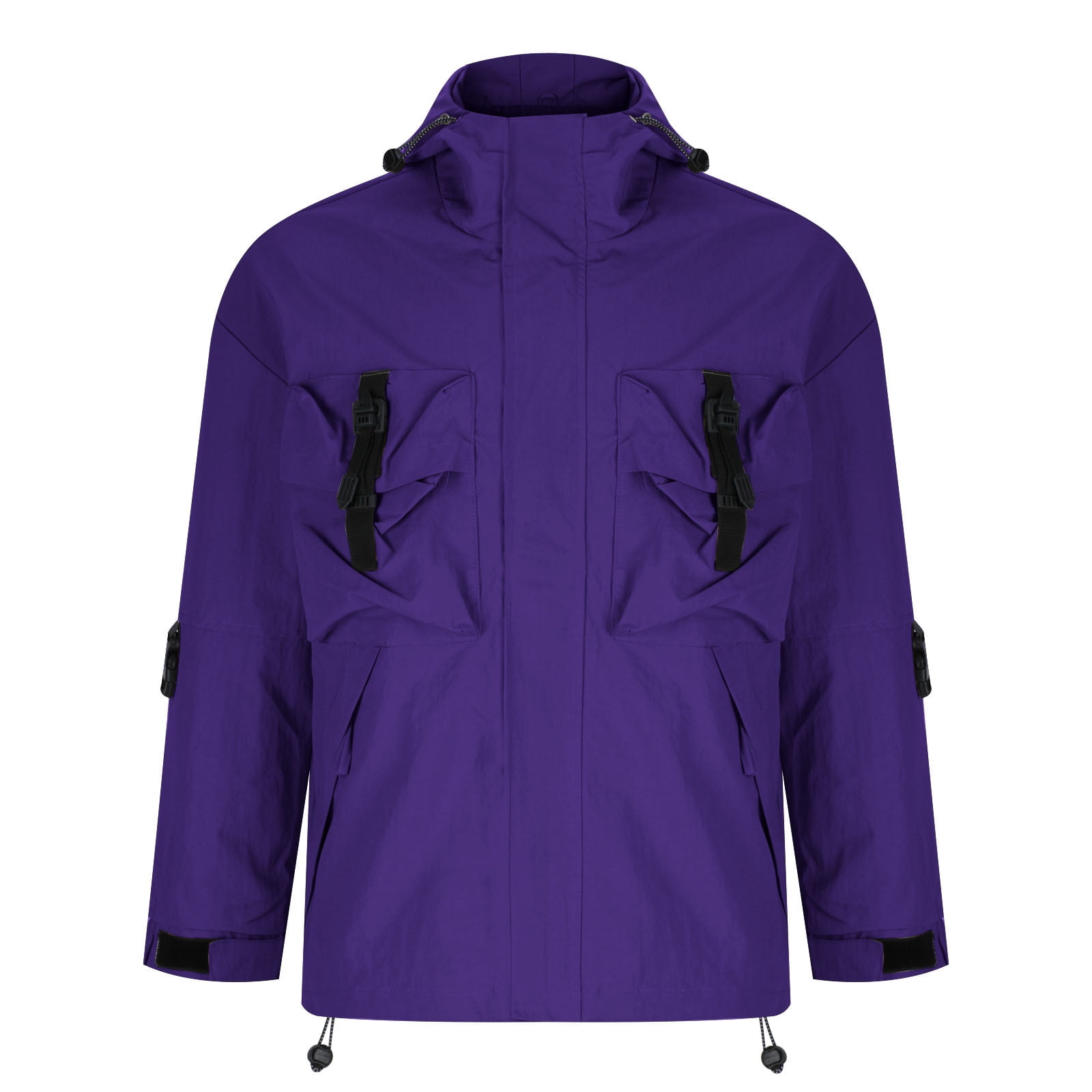 GENGING Flash Deals! Waterproof Windbreaker Men's Softshell Rain Jacket