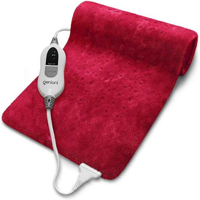 GENIANI XL Warm Max Care Heating Pad for Back Pain & Menstrual Cramps