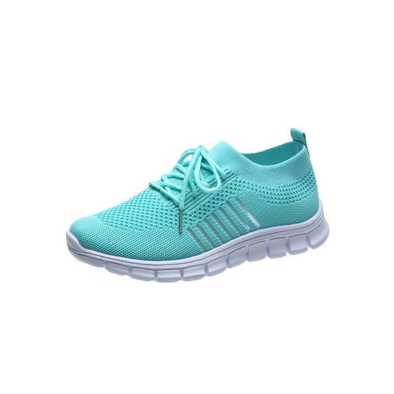 GENILU Women Sneakers Walking Athletic Running Trainers Mesh Upper Breathable Casual Non Slip Shoes