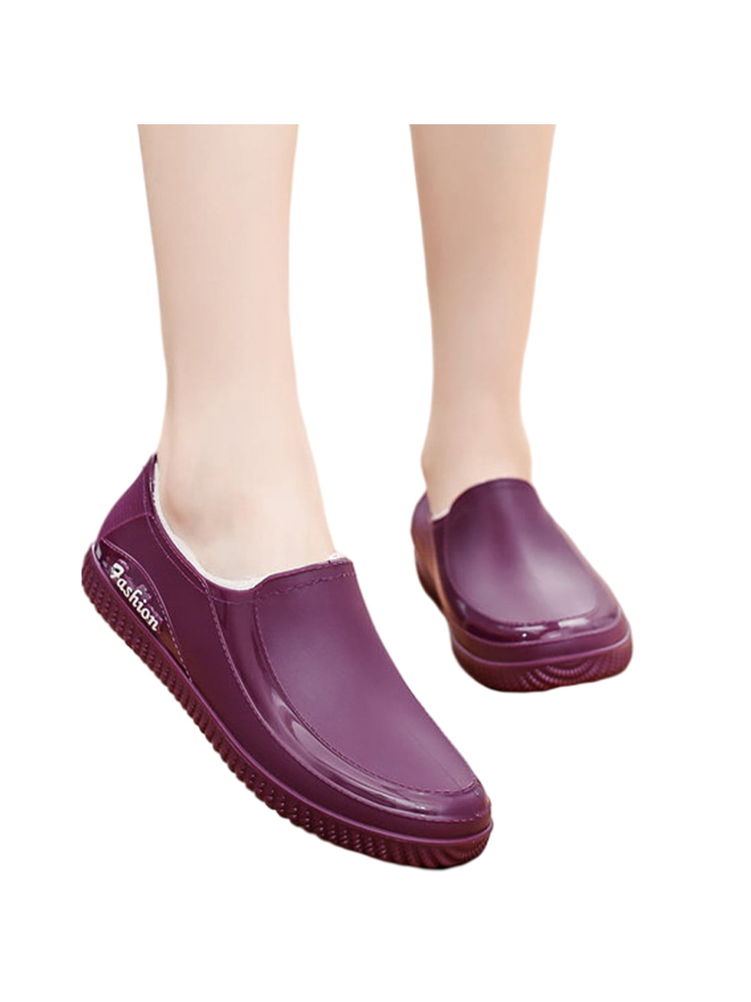 GENILU Women's Lightweight Waterproof Slip On Garden Shoes Outdoor Warm