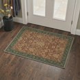 thumbnail image 1 of GENIMO 2'x3' Soft Craft Art Entryway Rug, Machine Washable Non Slip Low Pile Area Rug for Front Door Kitchen Bathroom, Muted Rust, 1 of 6