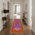 thumbnail image 1 of GENIMO 2'x7' Runner Rug, Washable Non Slip Soft Tiger Print Hallway Runner for Kitchen Entryway Laundry Room, Papaya Pink, 1 of 6