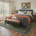 thumbnail image 1 of GENIMO 5'x7' Area Rug for Living Room, Machine Washable Non Slip Low Pile Rug for Bedroom Dining Room, Modern Art Inspired, Dusty Green, 1 of 7