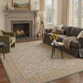 thumbnail image 1 of GENIMO 8'x10' Area Rug for Living Room, Large Machine Washable Non Slip Low Pile Rug for Bedroom Dining Room, Artistic Modern, Dusty Green, 1 of 7