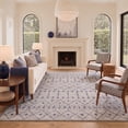 thumbnail image 1 of GENIMO 8'x10' Area Rug for Living Room, Washable Non Slip Soft Vintage Boho Rug for Bedroom Dining Room Home Office, Dusty Blue, 1 of 10
