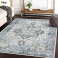 thumbnail image 1 of GENIMO Area Rug Non Slip Rug, Hallway Runner Rug, Lightweiht Mat, Machine Washable Low Pile Rugs for Living Room, Entryway, Bedroom, Kitchen and Corridor, 1 of 10