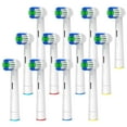 thumbnail image 1 of GENKENT 12 Pcs Replacement Toothbrush Heads, Professional Electric Toothbrush Heads Brush Heads Compatible Braun Oral b, 1 of 9